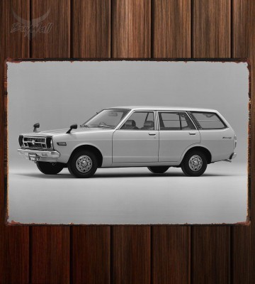 Металлическая табличка Nissan Sunny Van (B310)